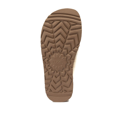 UGG Chloe Fluffy Platform Scuff