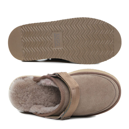 Clog Wool Platform Scuff Uggs
