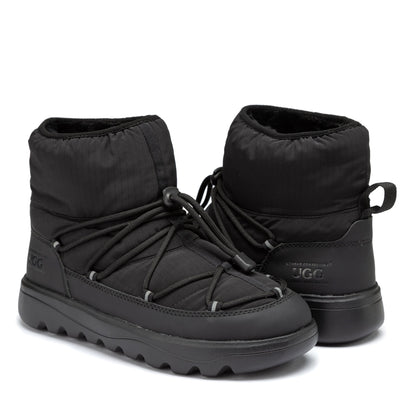 Women’s classic tall Australian UGG boots in genuine suede with plush sheepskin lining, warm winter essential for everyday comfort
