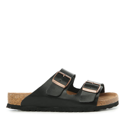Platinum Buckle Ugg Slippers