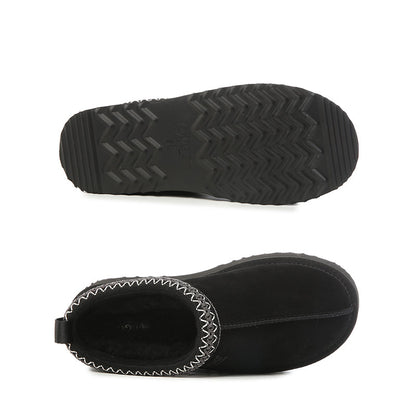 Platinum Tassie Platform Ugg Slippers