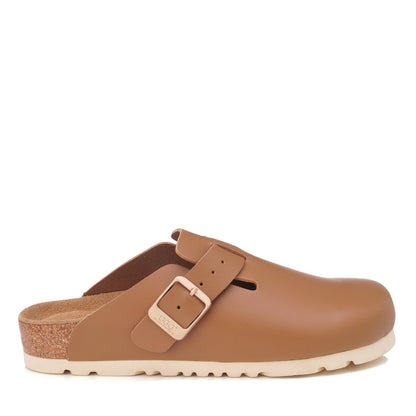 Smooth Leather Ugg Slippers