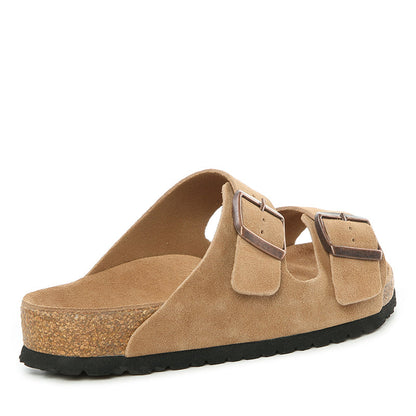Platinum Buckle Ugg Slippers