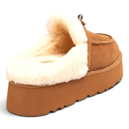 Mule Platform Ugg Slippers
