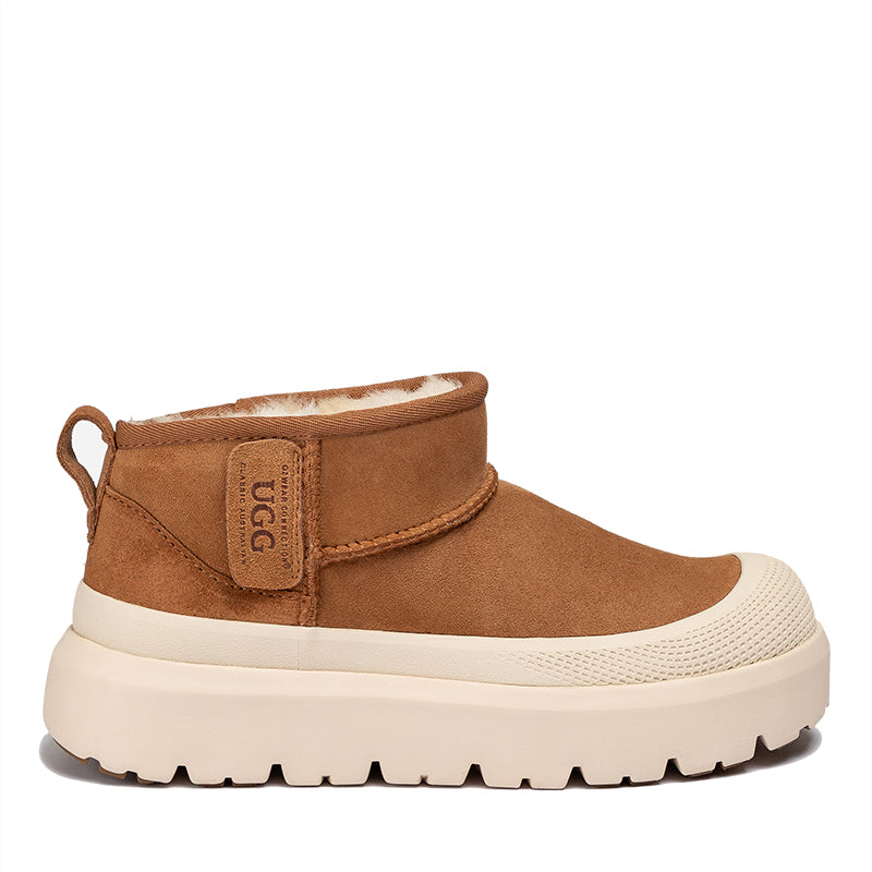 Chestnut / White / US WOMEN 14 / US MEN 13 / AU LADIES 14 / AU MEN 12 / EU 44 / UK 12