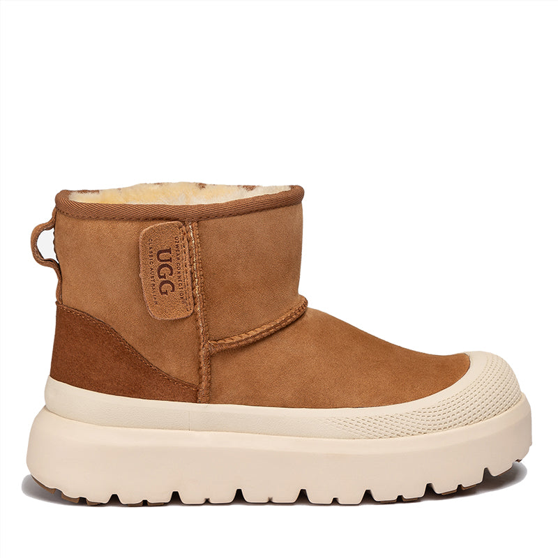 Chestnut / White / US WOMEN 14 / US MEN 13 / AU LADIES 14 / AU MEN 12 / EU 44 / UK 12