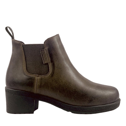 Inis Leather Heels Boots