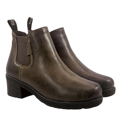 Inis Leather Heels Boots