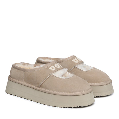 Ultimate Log Platform Ugg Slippers