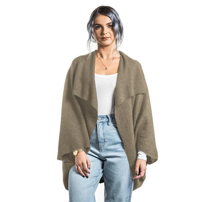 Premium Possum and Merino Wool - Moss Stitch Shrug