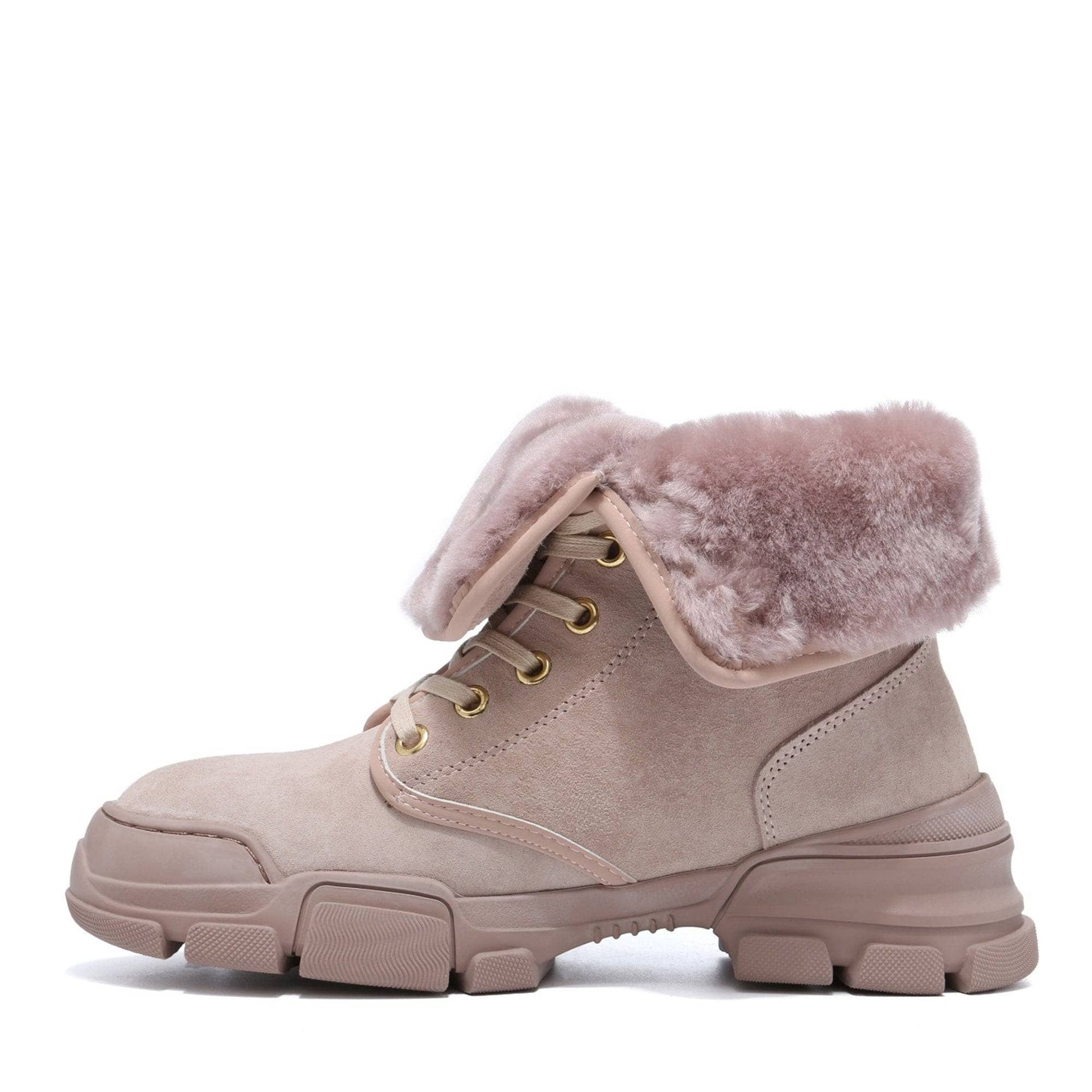 Outdoor Ugg Boots - UGG Jane Lace Up Boots - Original UGG Australia Classic