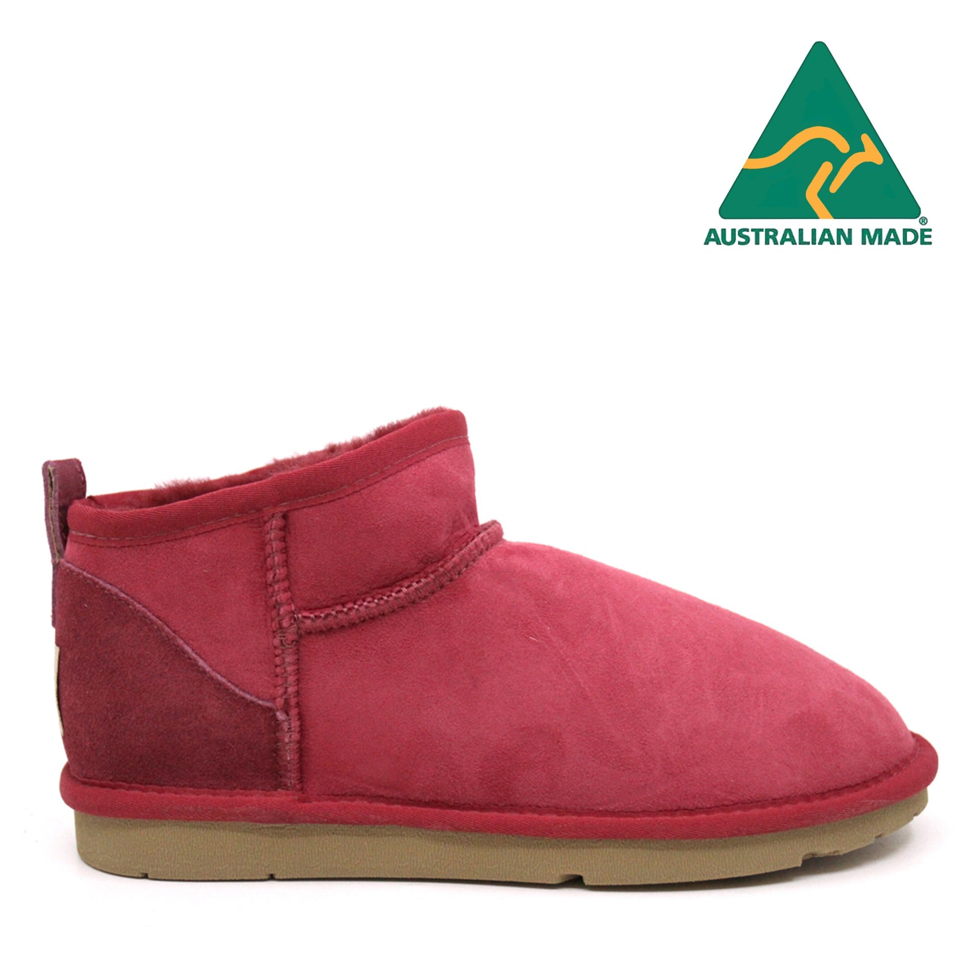 Dark Red / US WOMEN 14 / US MEN 13 / AU LADIES 14 / AU MEN 12 / EU 45 / UK 12