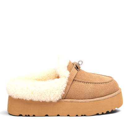 Mule Platform Ugg Slippers