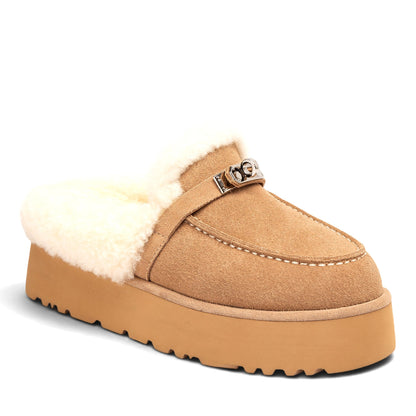 Mule Platform Ugg Slippers