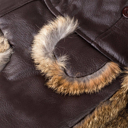  - UGG Aviator Leather Hat with Rabbit Fur - Original UGG Australia Classic