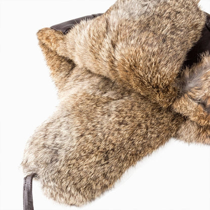  - UGG Aviator Leather Hat with Rabbit Fur - Original UGG Australia Classic