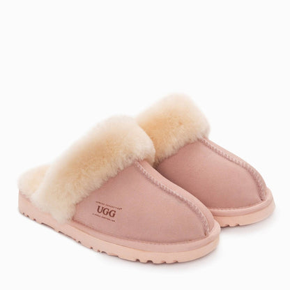  - UGG Joan Unisex Scuffette Suede - Original UGG Australia Classic