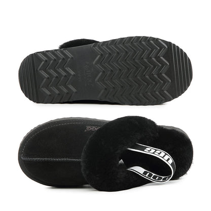 Platinum Slingback Scuff Uggs