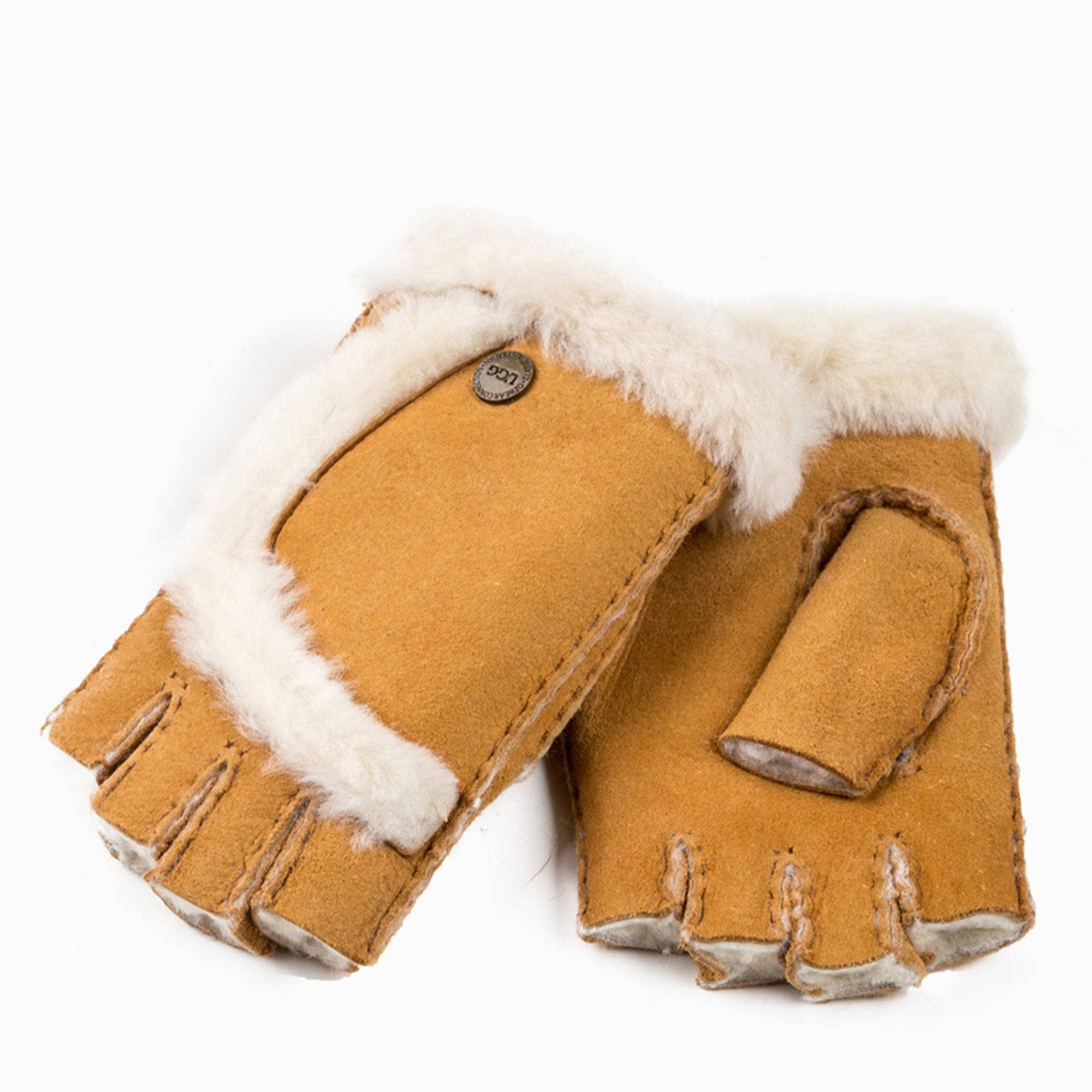  - UGG Premium Fingerless Sheepskin Gloves - Original UGG Australia Classic
