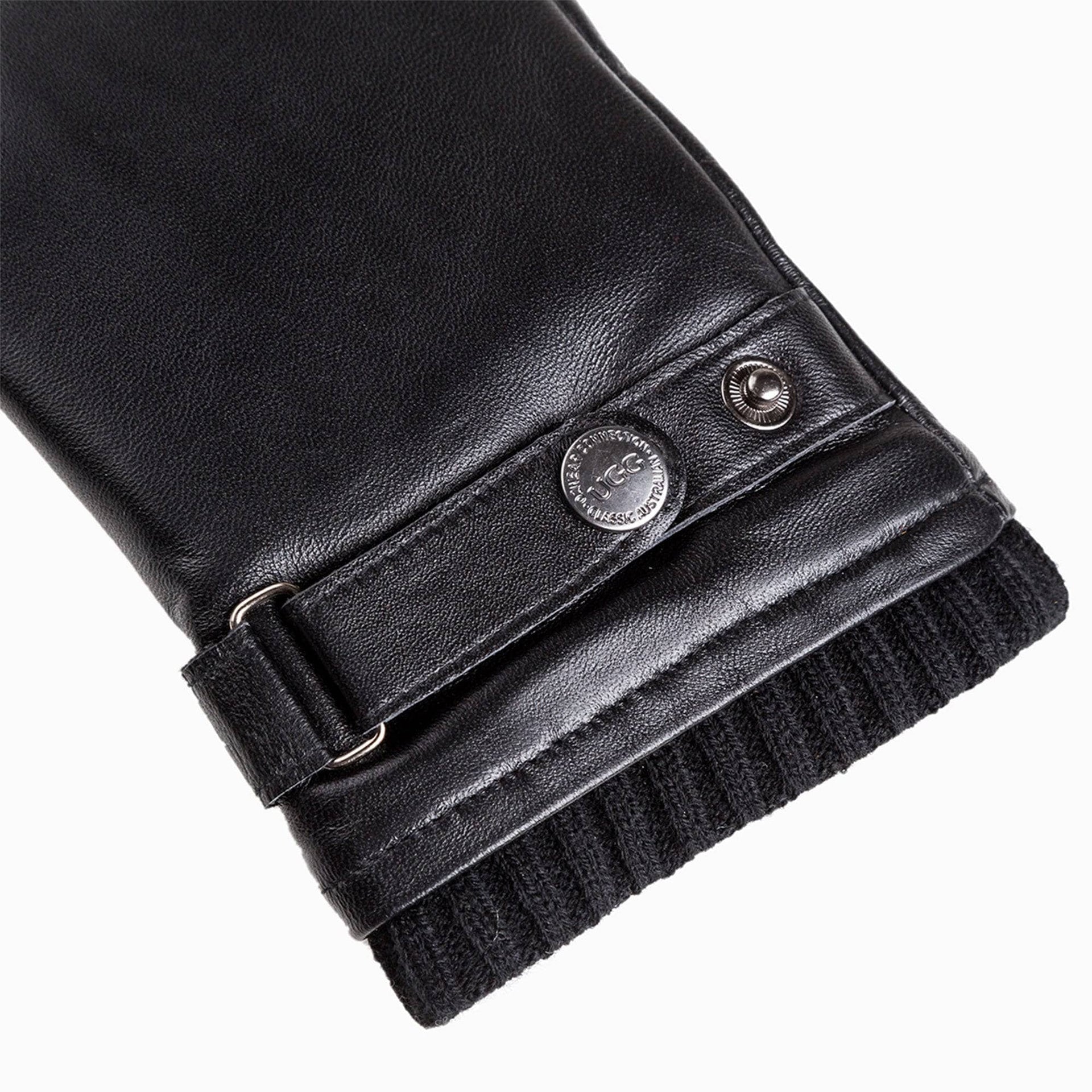  - UGG Premium Touch Screen Men's Silver Stud Gloves - Original UGG Australia Classic